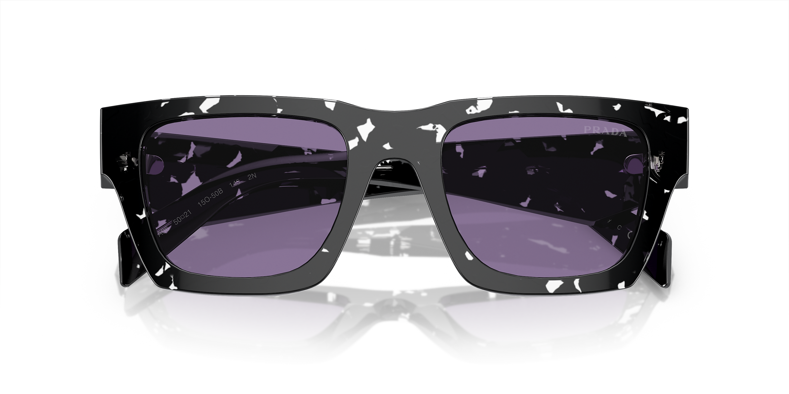PR A06S Black/Violet Mirror Internal Silver M