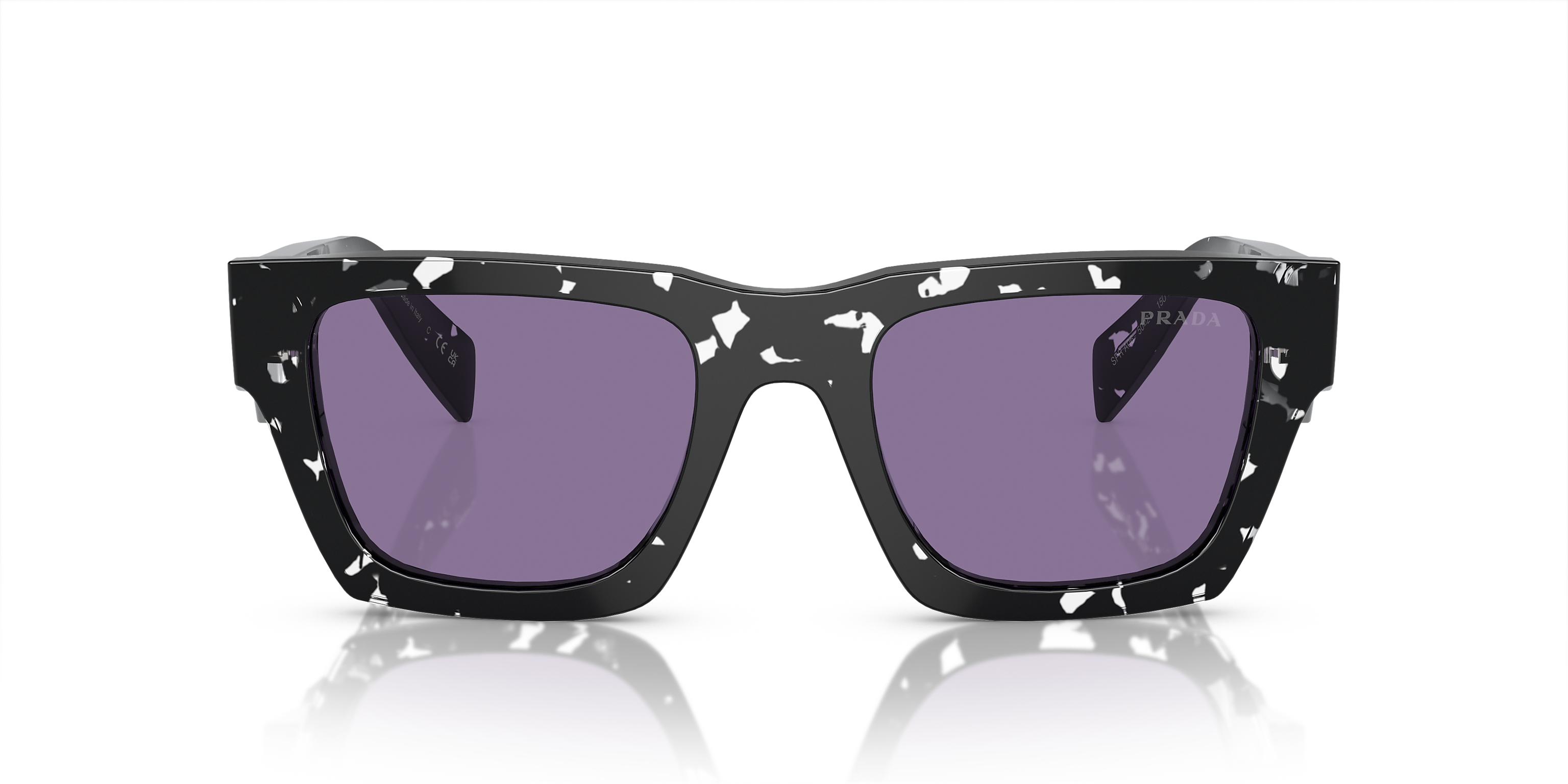 PR A06S Black/Violet Mirror Internal Silver M