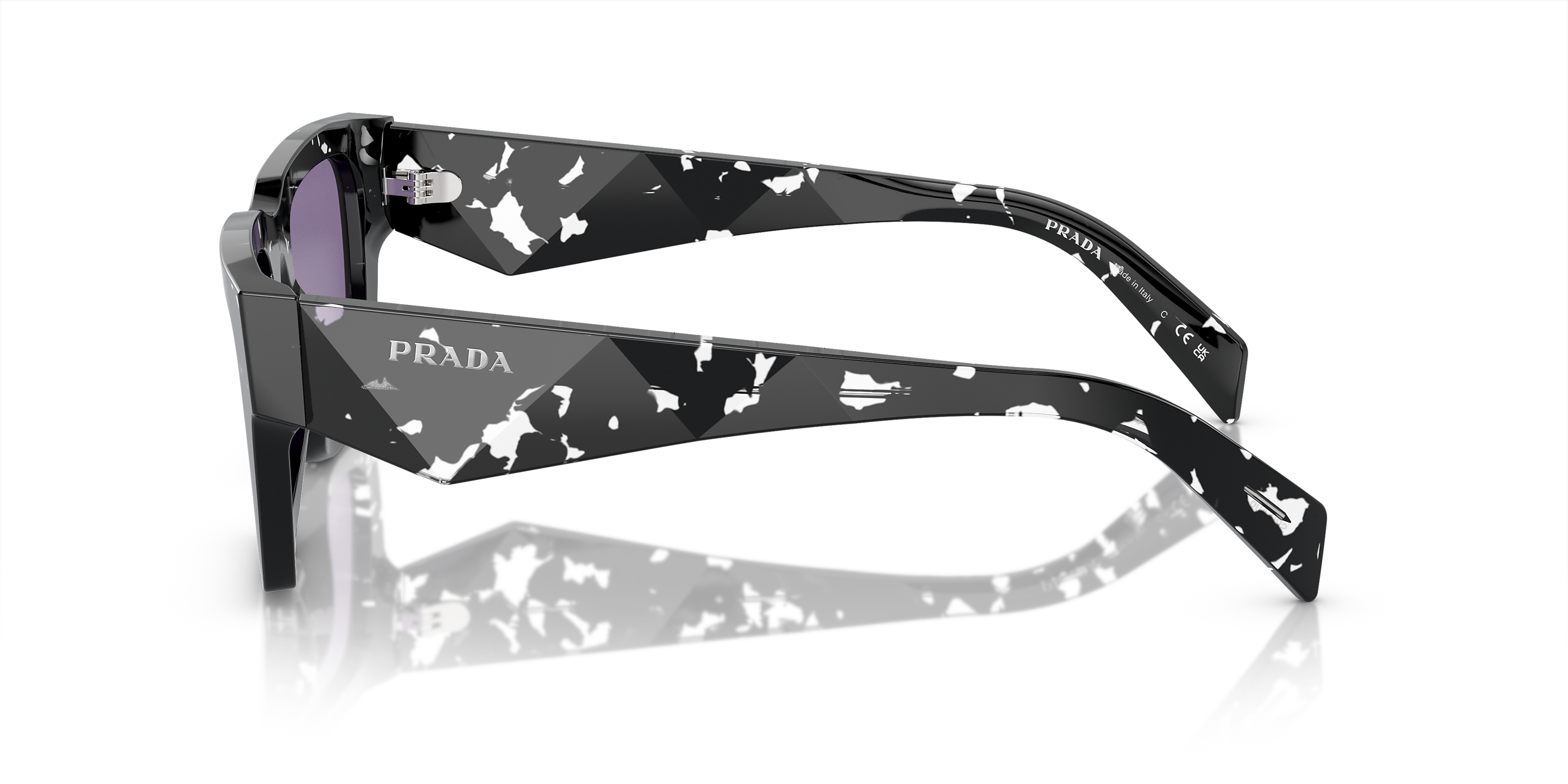 PR A06S Black/Violet Mirror Internal Silver M
