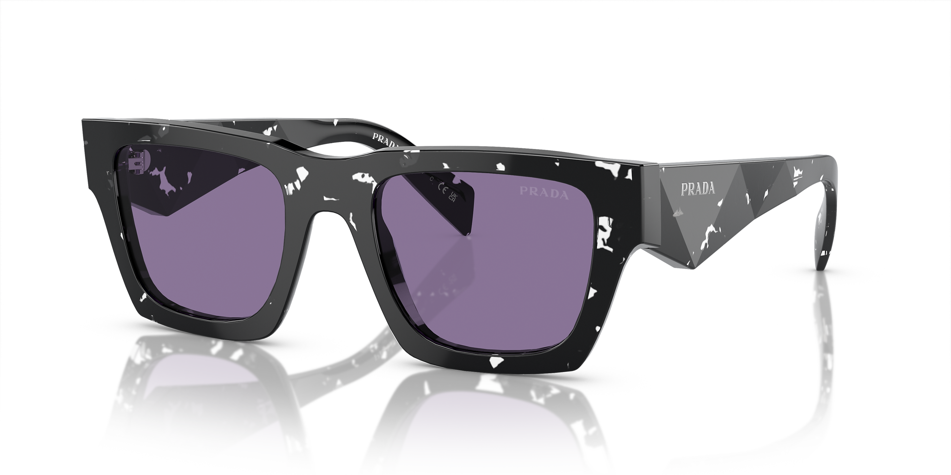 PR A06S Black/Violet Mirror Internal Silver M