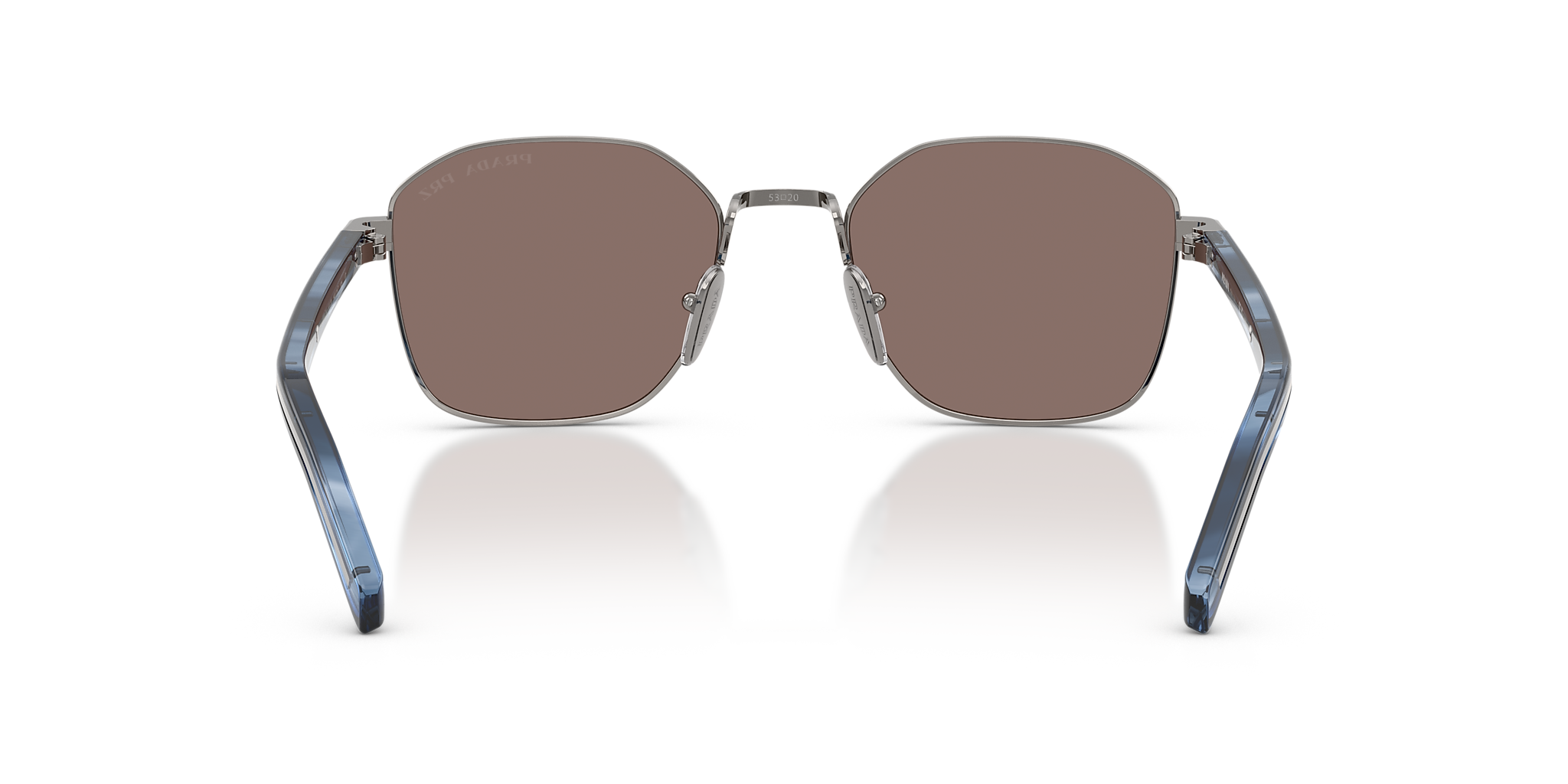 PR C50S Prada Gunmetal/Polar Light Brown S