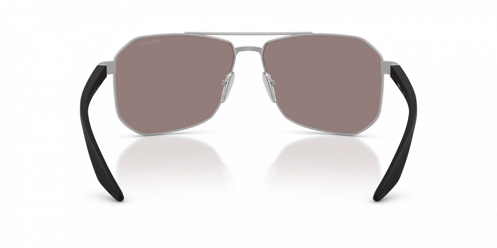 PS A53S Prada Linea Rossa Champagne/Purple Brown Mirror Silver M