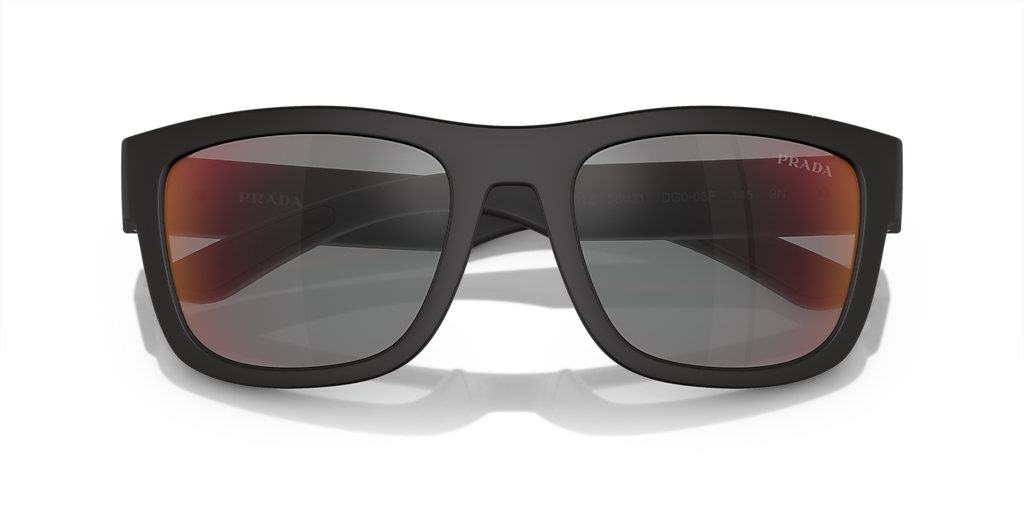 PS 01ZS Black/Dark Grey Mirror Blue/Red XXL