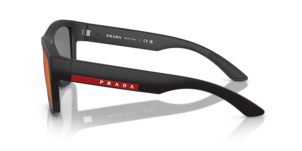 PS 01ZS Black/Dark Grey Mirror Blue/Red XXL