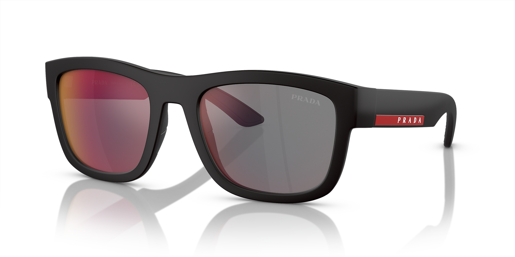 PS 01ZS Black/Dark Grey Mirror Blue/Red XXL