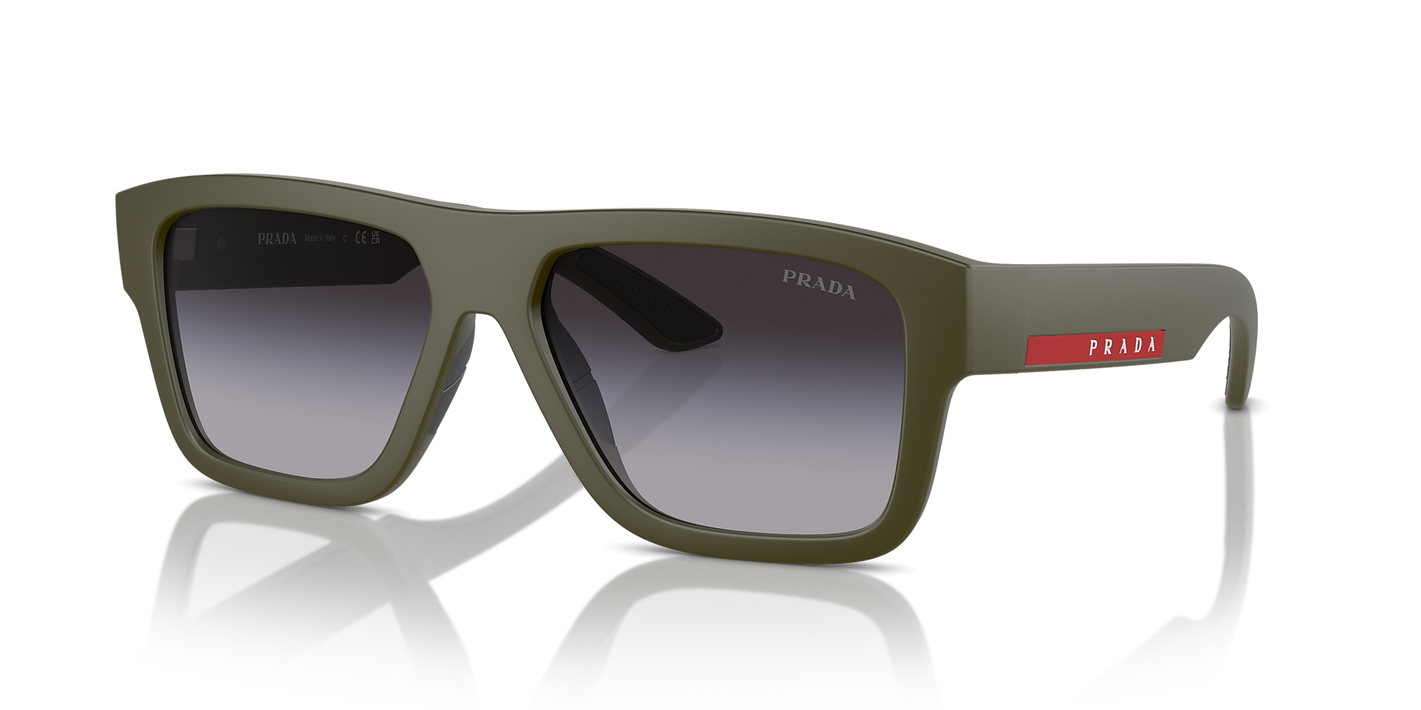 PS 04ZS Prada Linea Rossa Green/Grey XXL