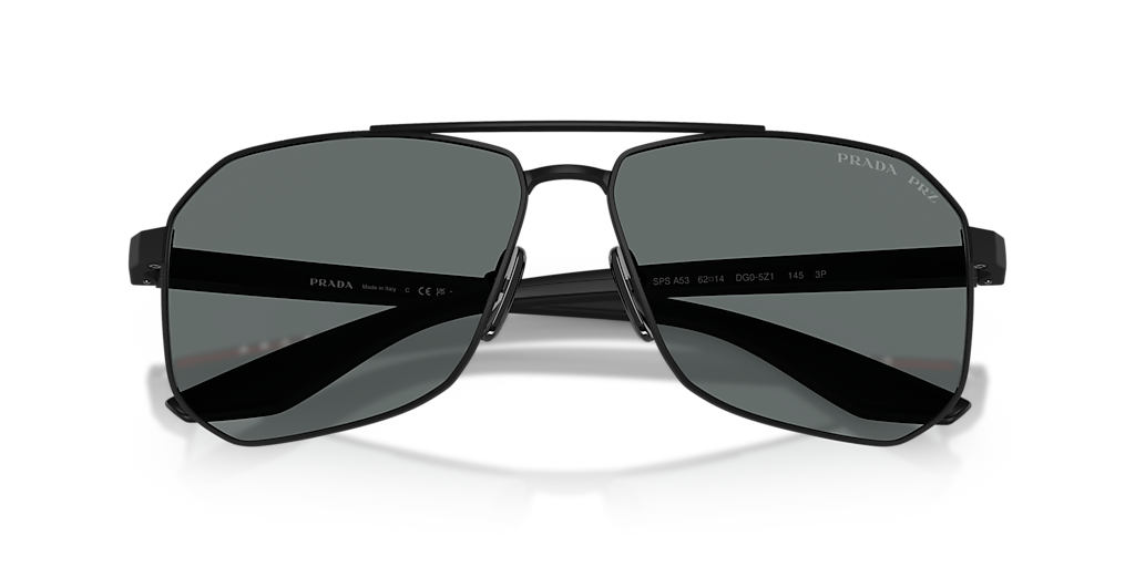 PS A53S Prada Linea Rossa Black/Grey Polarized XXL