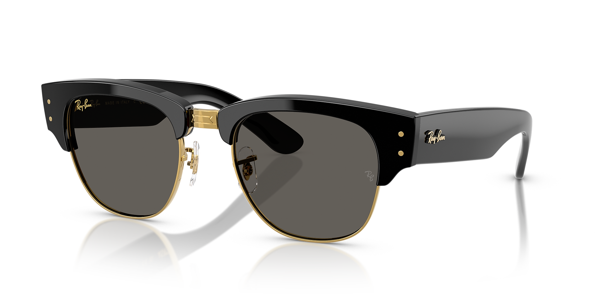 RB0316S Mega Clubmaster Blacked Out Collection Ray-Ban Black XL