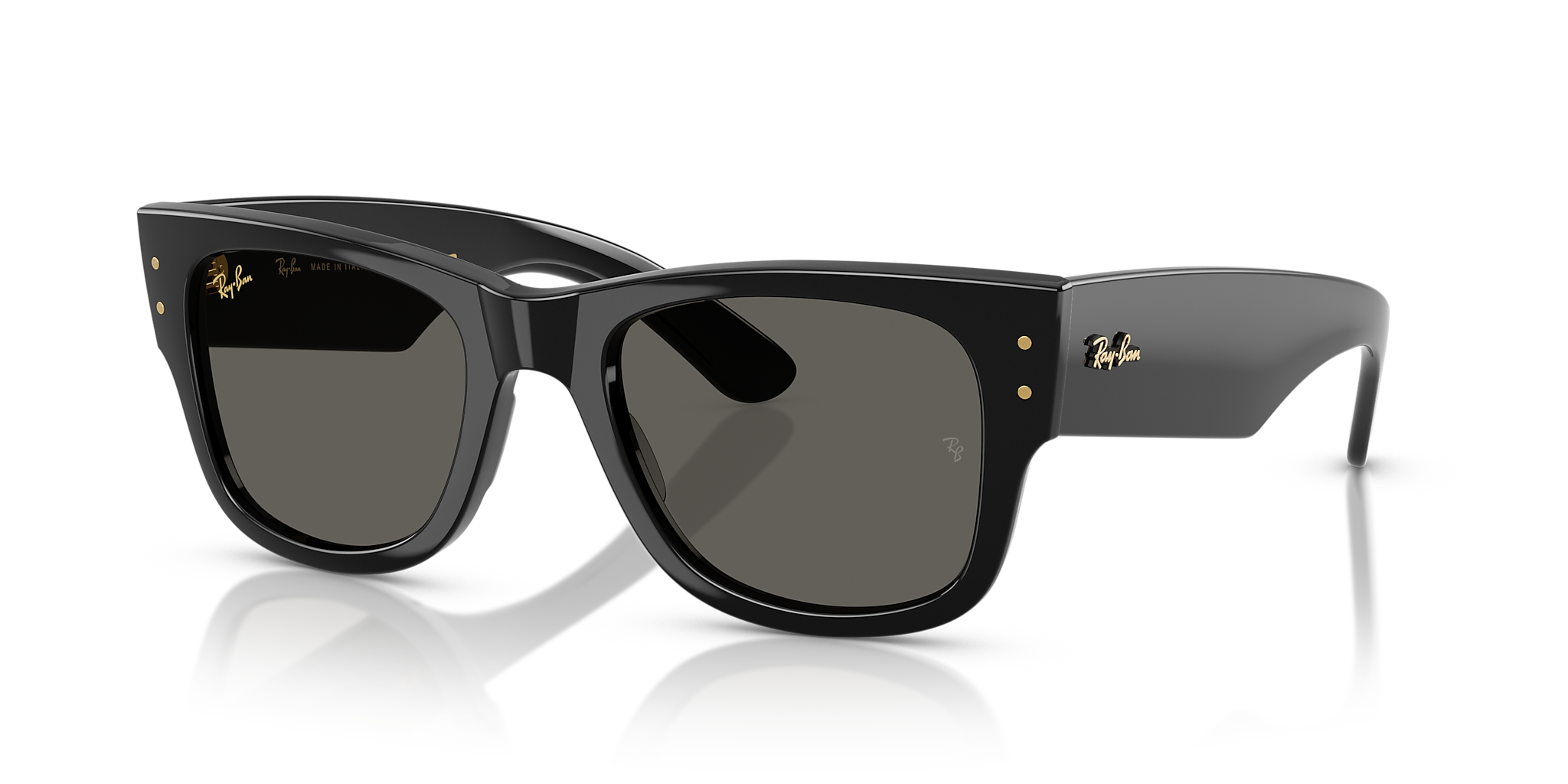 RB0840S Mega Wayfarer Blacked Out Collection Ray-Ban Black M