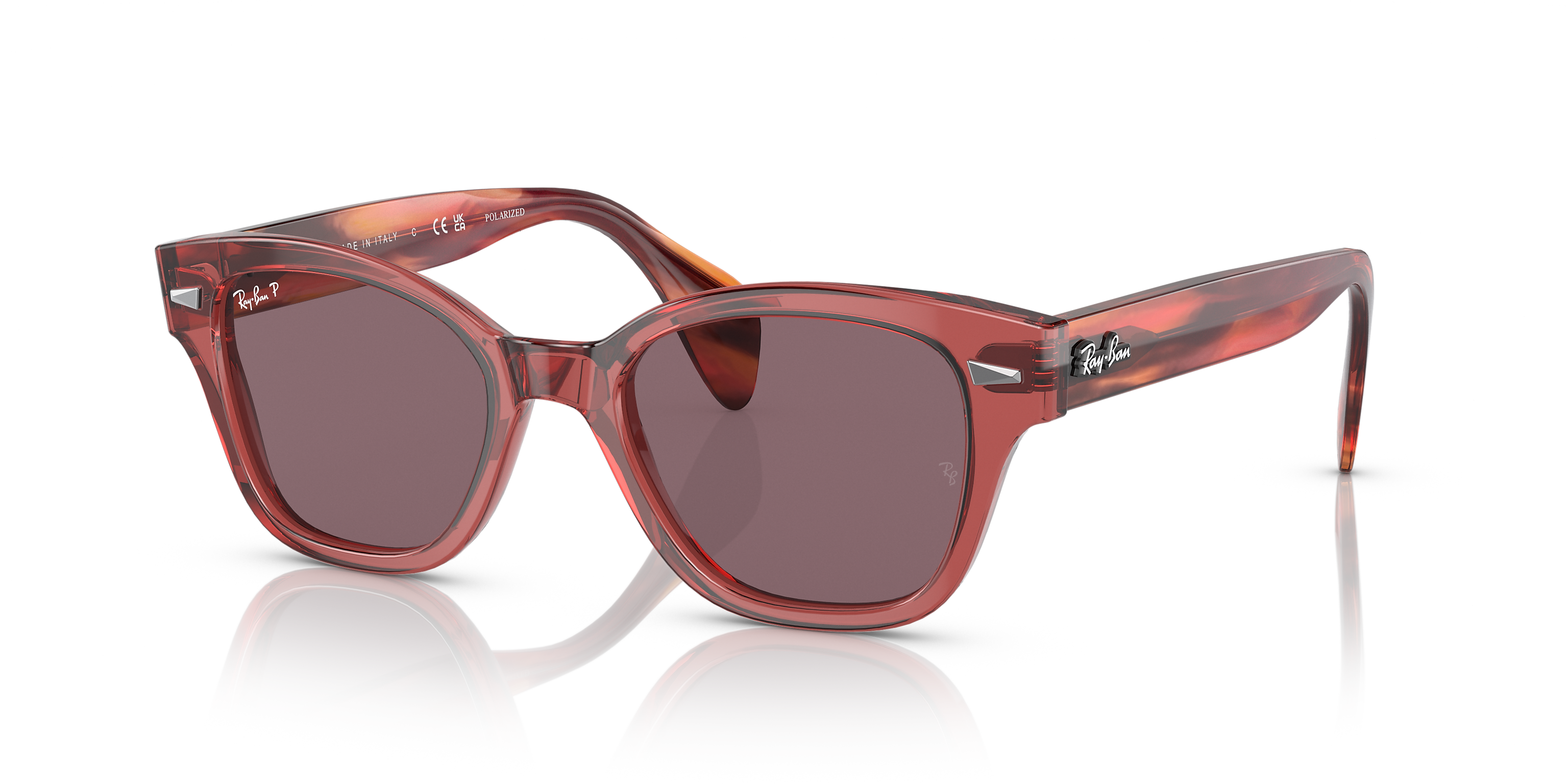 RB0880S Pink/Dark Violet/Polarized L