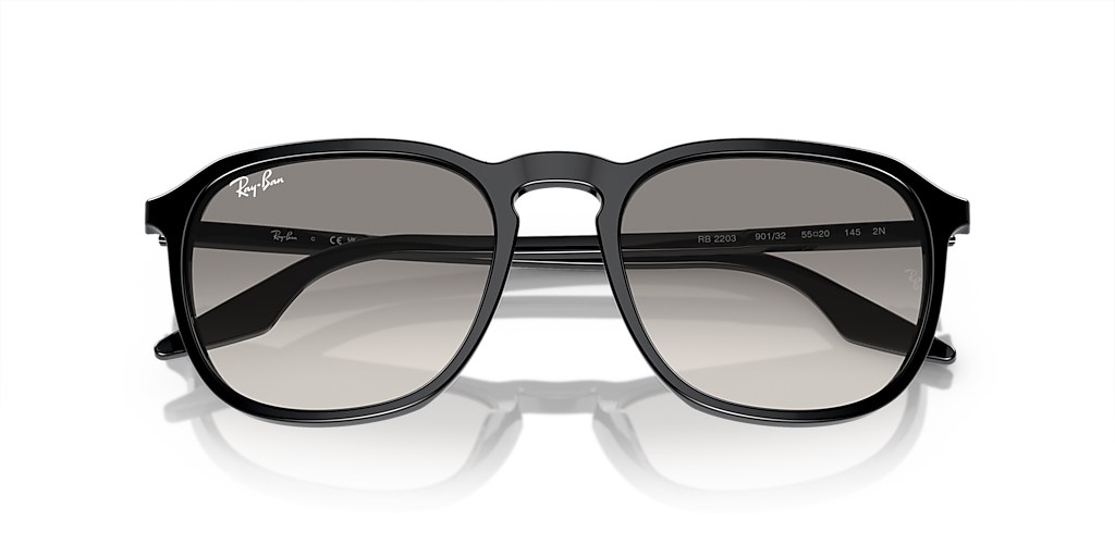 RB2203 Ray-Ban Black/Grey L