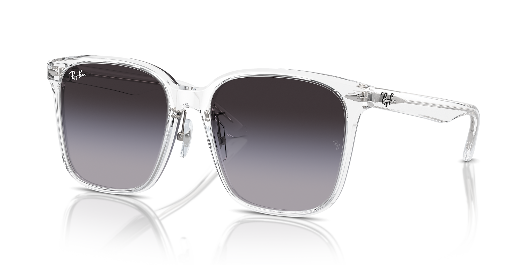 RB2206D Ray-Ban Transparent/Grey L