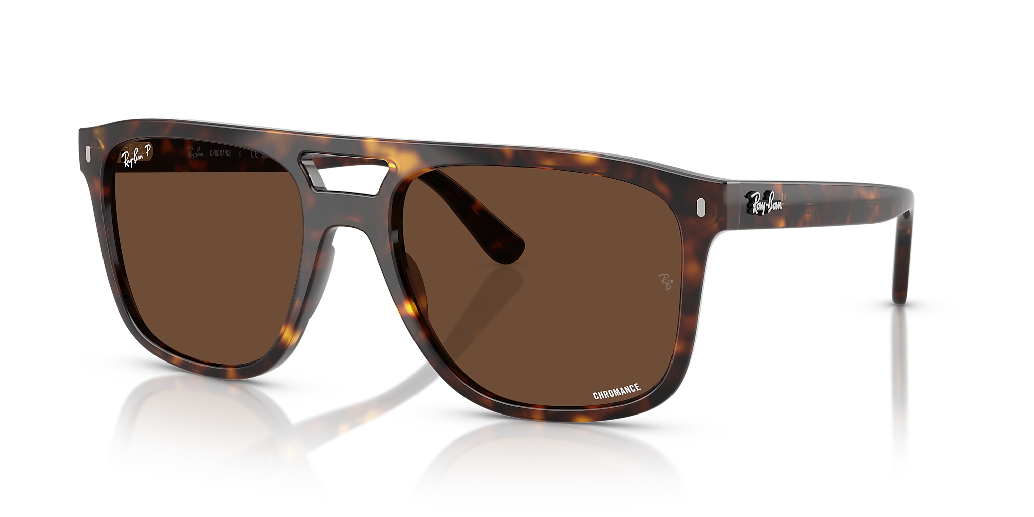 RB2213CH Chromance Ray-Ban Tortoise/Brown XL
