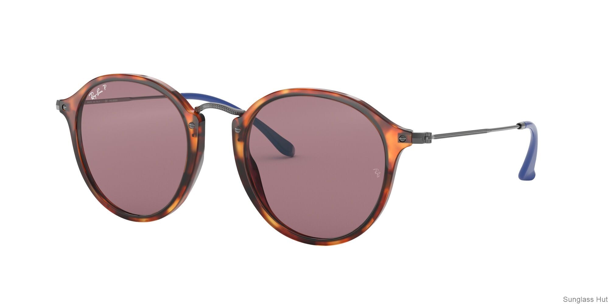 RB2447 Grey/Polarized Purple Classic/Polarized L