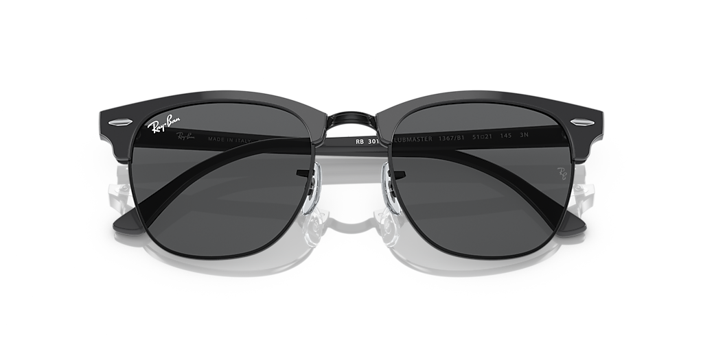 RB3016 Clubmaster Classic Ray-Ban Black/Grey L