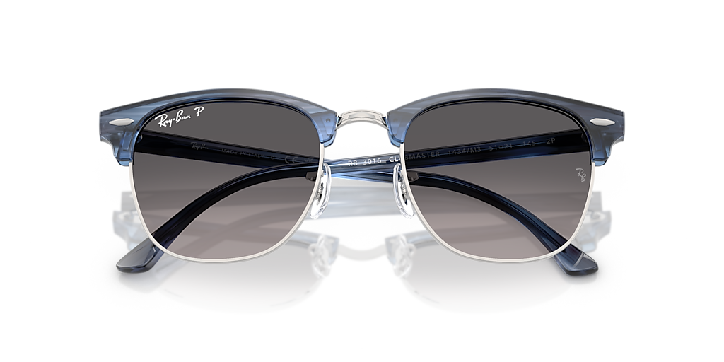RB3016 Clubmaster Ray-Ban Blue/Grey L
