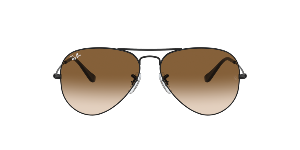 RB3025 Aviator Gradient Ray-Ban Black/Brown XXL