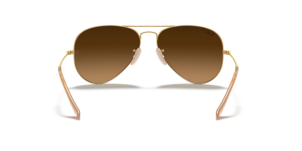 RB3025 Aviator Gradient Ray-Ban Gold/Brown M