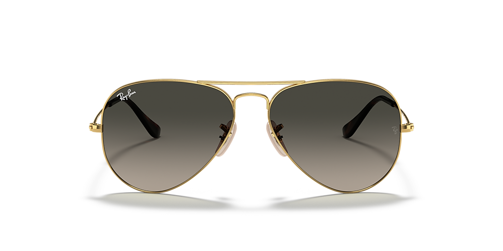 RB3025 Aviator Havana Collection Ray-Ban Gold/Grey XXL