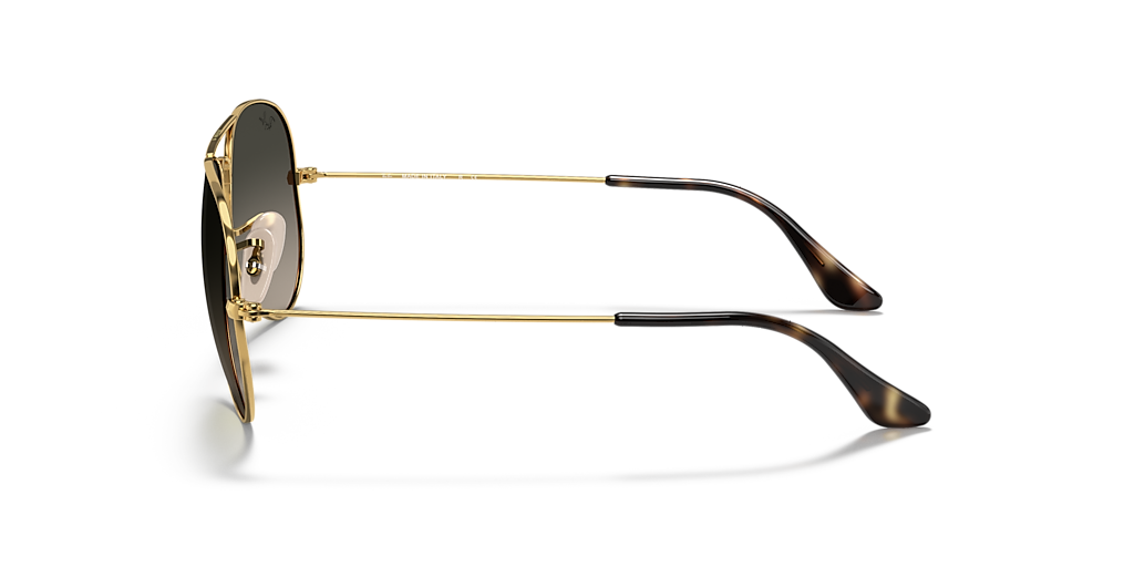 RB3025 Aviator Havana Collection Ray-Ban Gold/Grey XXL