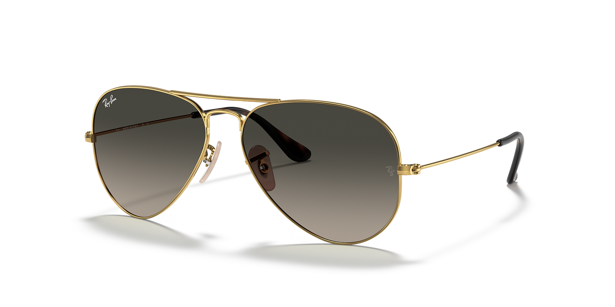 RB3025 Aviator Havana Collection Ray-Ban Gold/Grey XXL