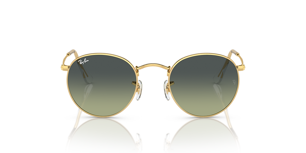 RB3447 Round Metal Ray-Ban Gold/Green S