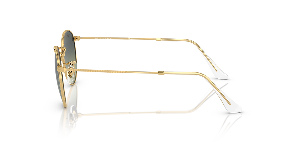 RB3447 Round Metal Ray-Ban Gold/Green S
