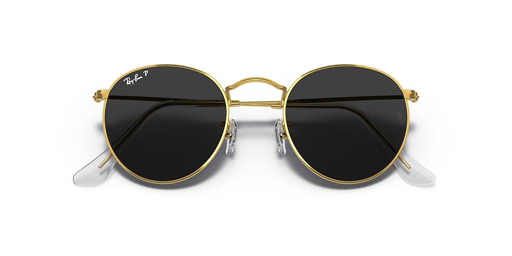 RB3447 Round Metal Ray-Ban Gold/Black S
