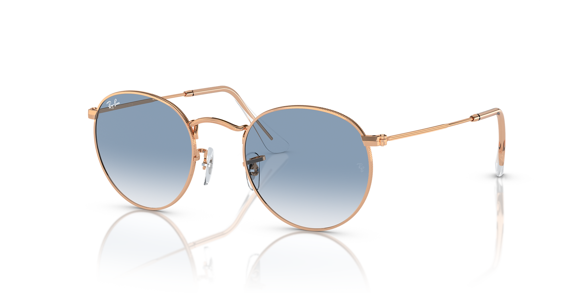 RB3447 Round Metal Ray-Ban Pink/Blue S