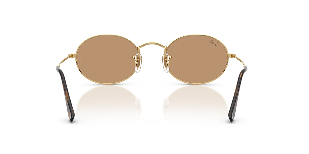 RB3547 Oval Metal Summer Capsule Ray-Ban Gold/Brown M
