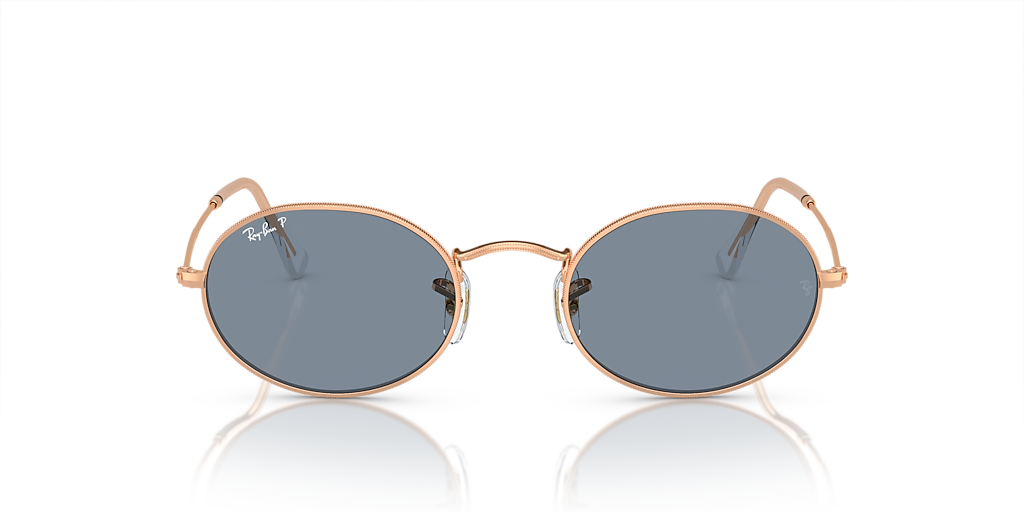 RB3547 Oval Metal Ray-Ban Pink/Blue M