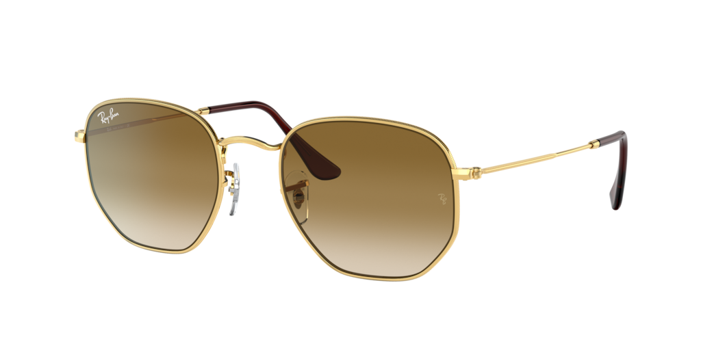 RB3548 Ray-Ban Arista Gold/Light Brown Gradient XL