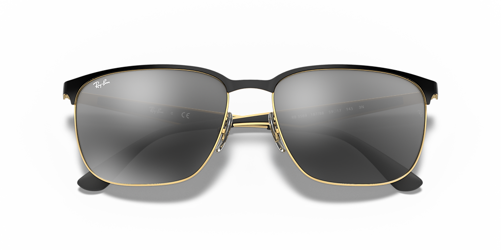 RB3569 Ray-Ban Black/Grey XL