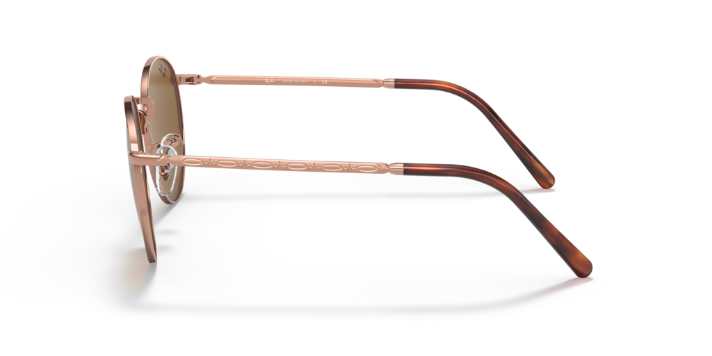 RB3637 New Round Ray-Ban Gold/Brown XS