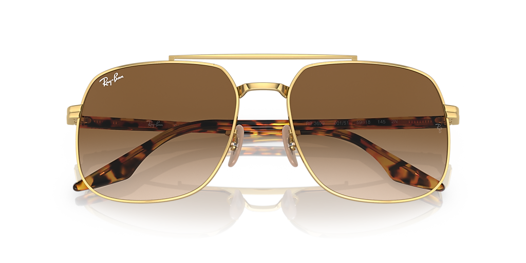RB3699 Ray-Ban Gold/Brown L