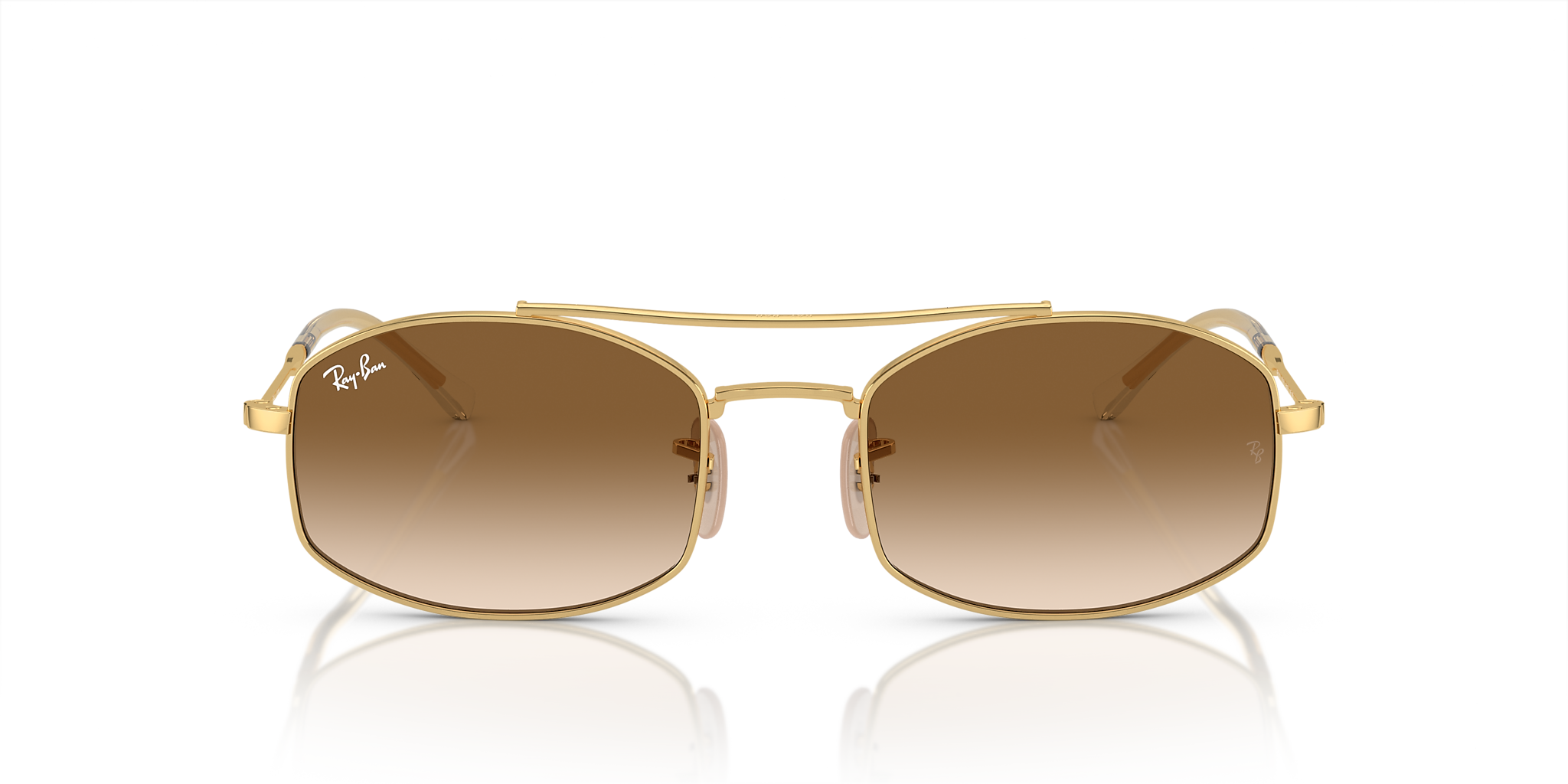 RB3719 Ray-Ban Arista Gold/Light Brown L
