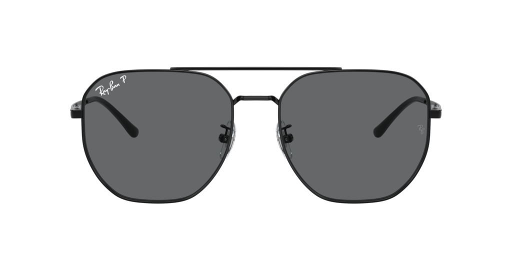 RB3724D Ray-Ban Black/Dark Grey XXL