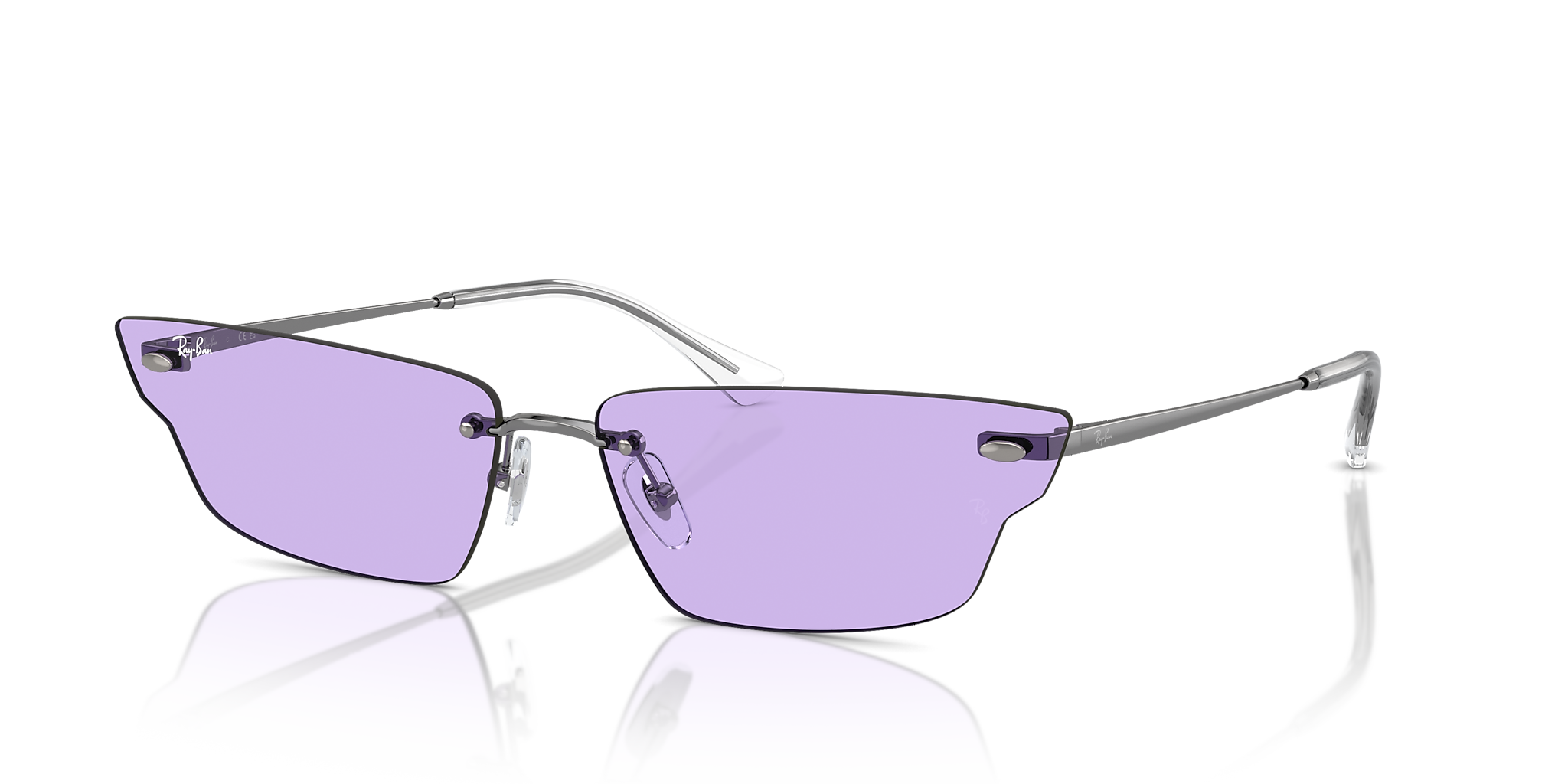 RB3731 Anh Bio-Based Ray-Ban Silver/Violet XL