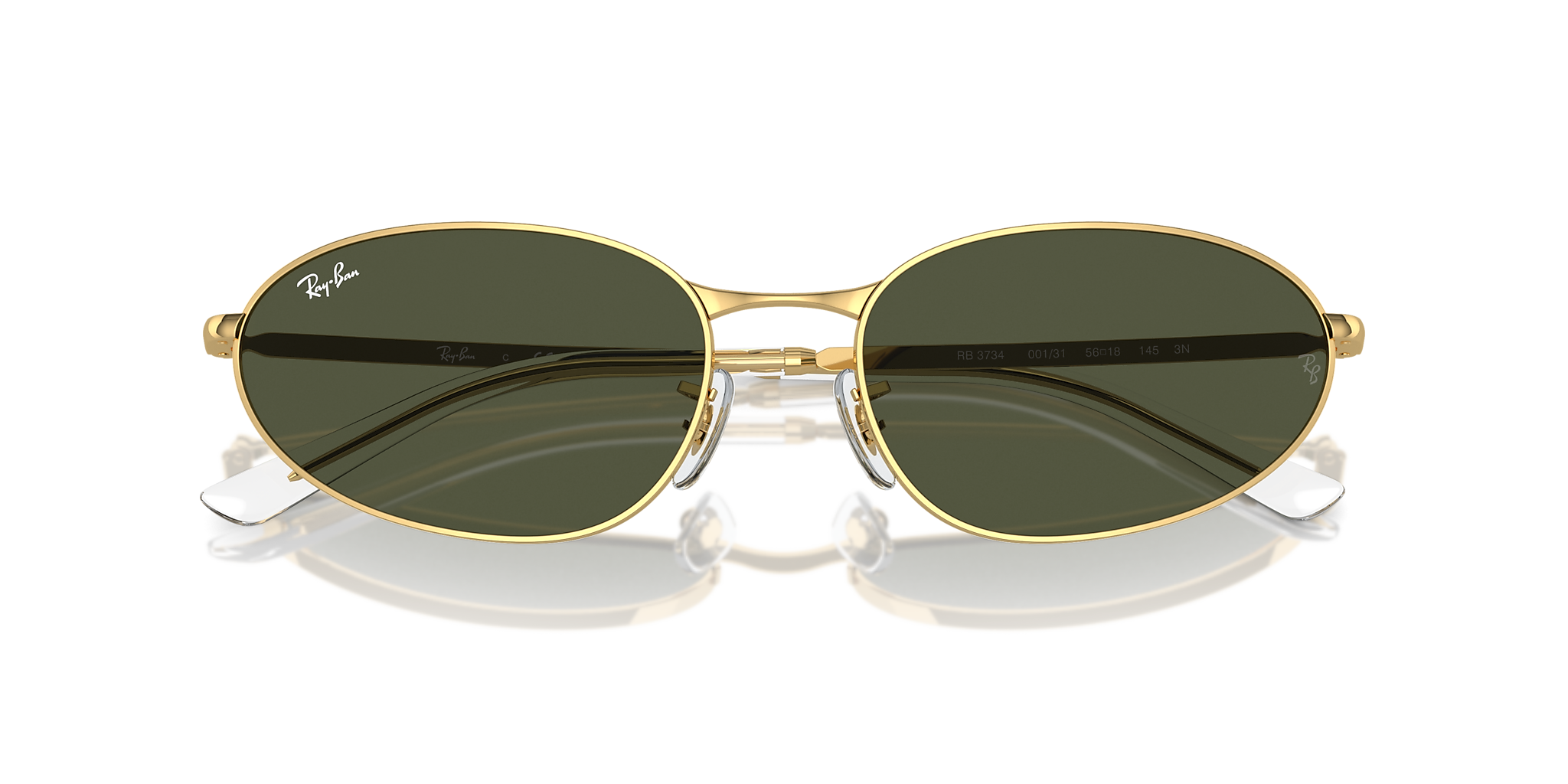 RB3734 Ray-Ban Gold/Green L