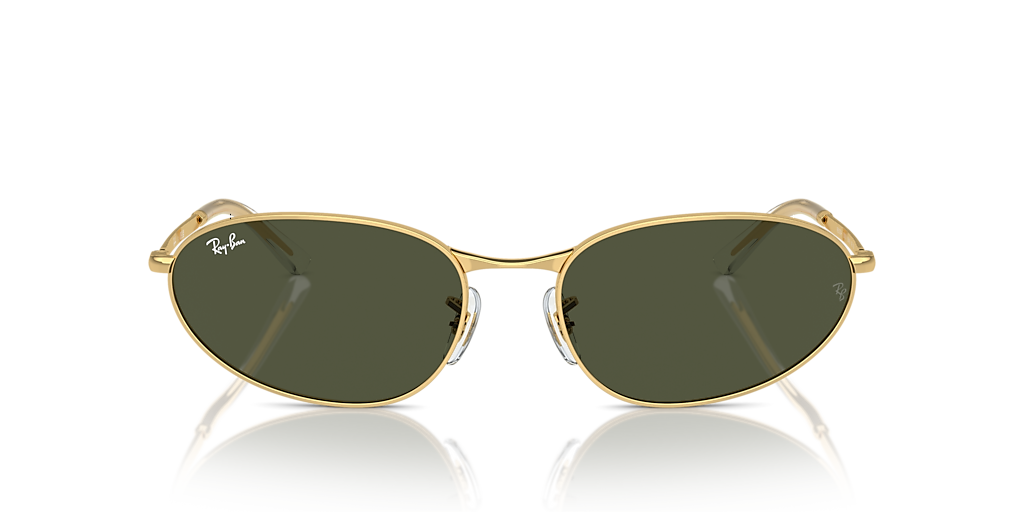 RB3734 Ray-Ban Gold/Green L