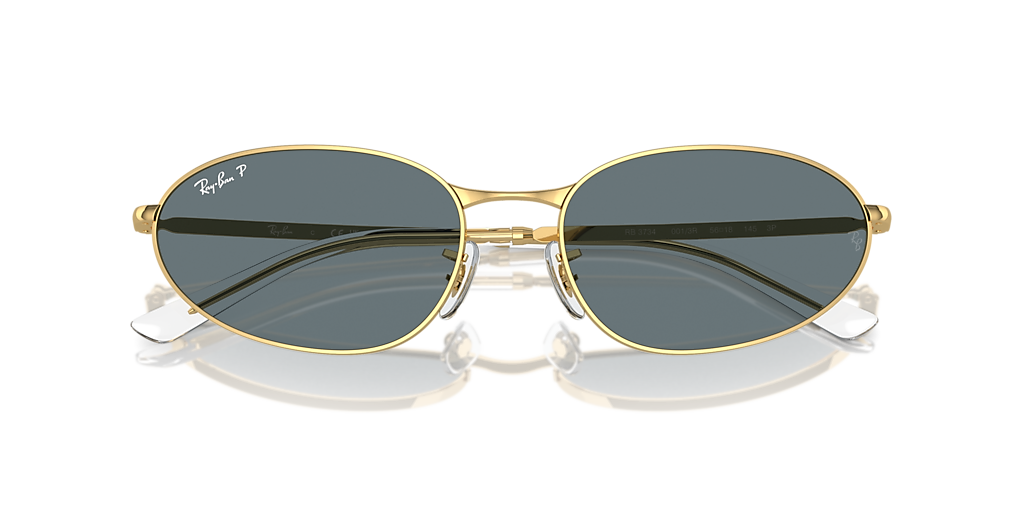 RB3734 Ray-Ban Gold/Blue L
