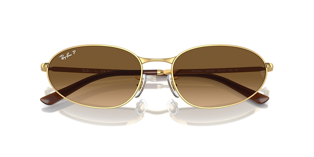 RB3734 Ray-Ban Gold/Brown L