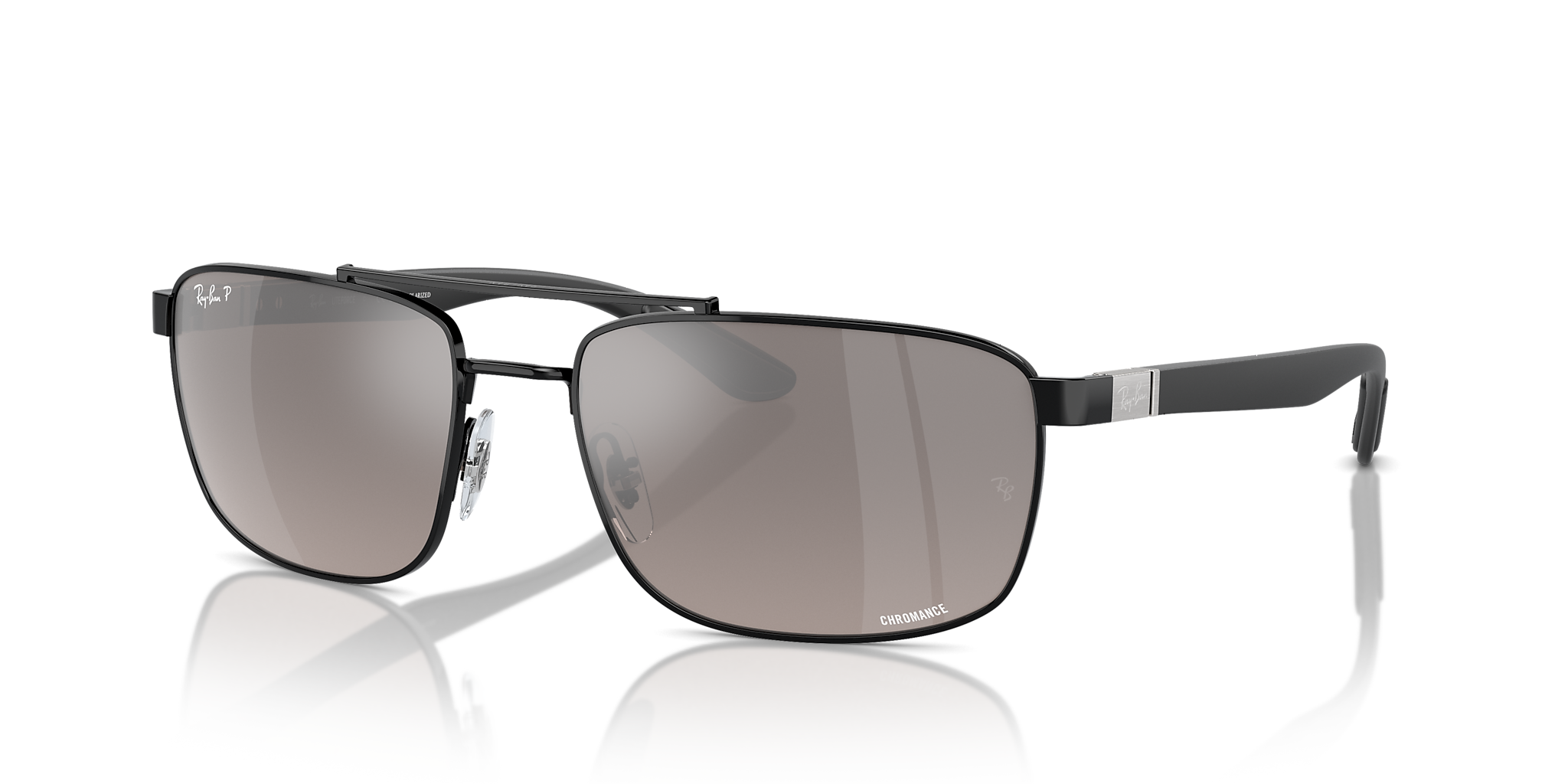 RB3737CH RB3737 Chromance Ray-Ban Black/Grey XXL