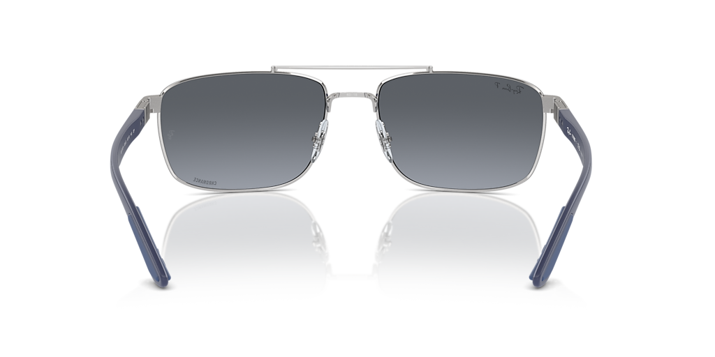 RB3737CH RB3737 Chromance Ray-Ban Silver/Blue XXL