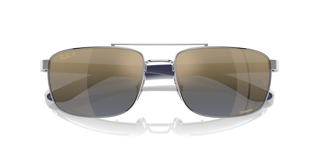 RB3737CH RB3737 Chromance Ray-Ban Silver/Blue XXL