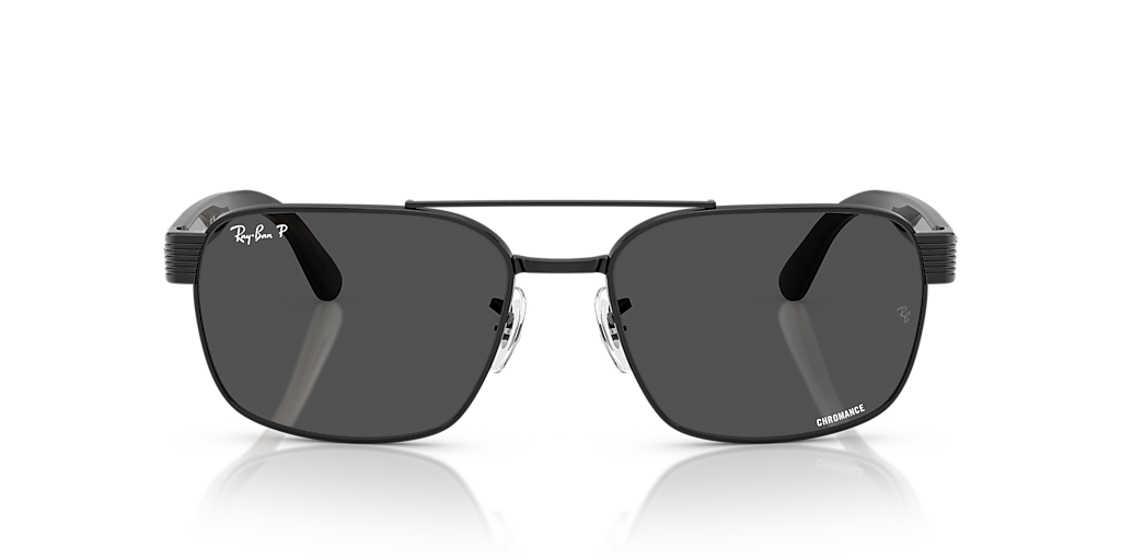 RB3751CH Chromance Ray-Ban Black/Grey XXL – SunglassHut UAE