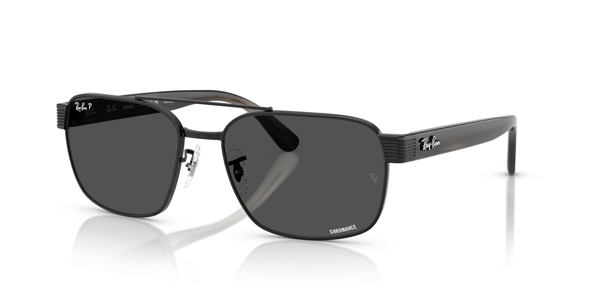 RB3751CH Chromance Ray-Ban Black/Grey XXL