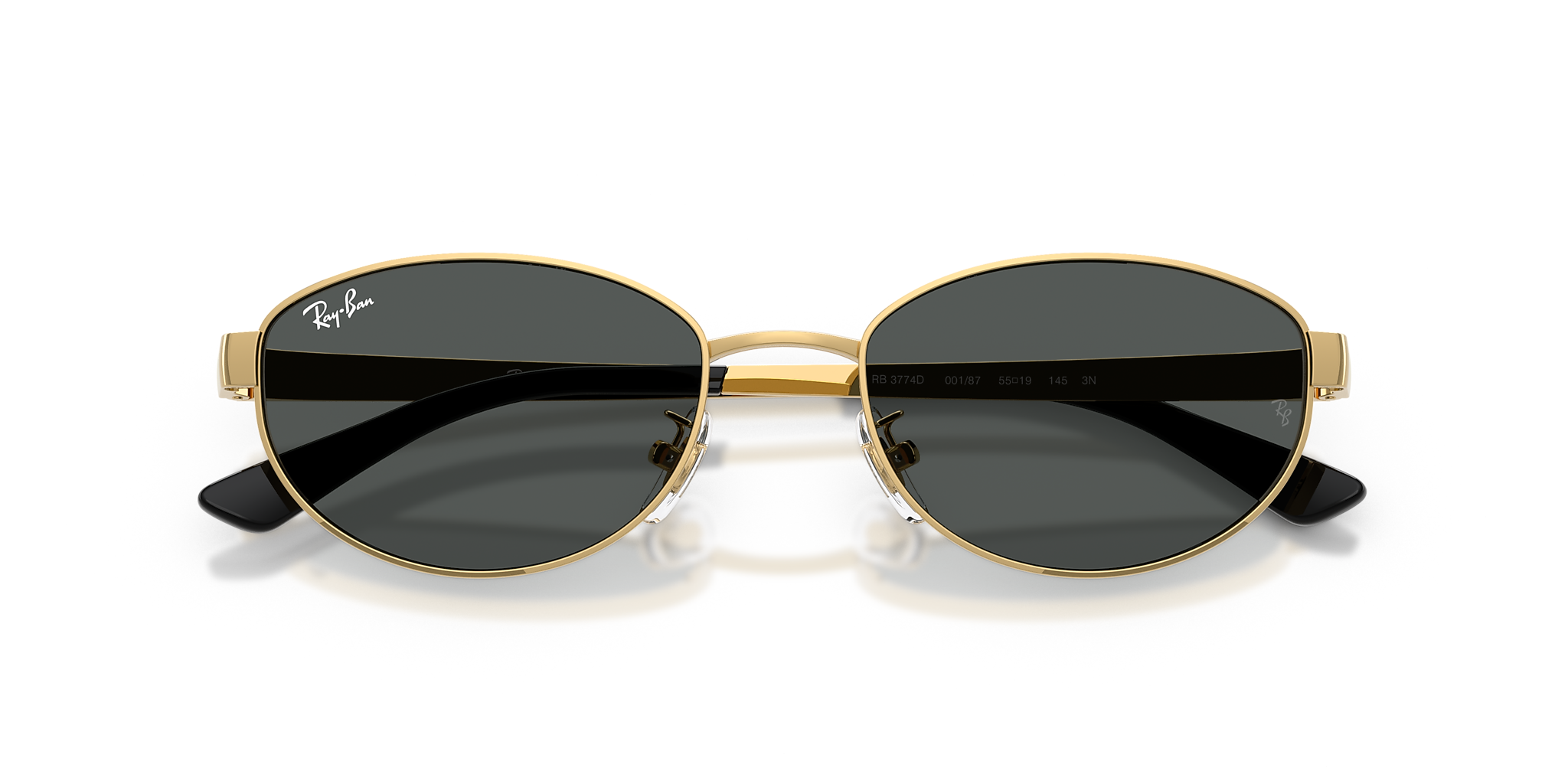 RB3774D Ray-Ban Arista Gold/Dark Grey L