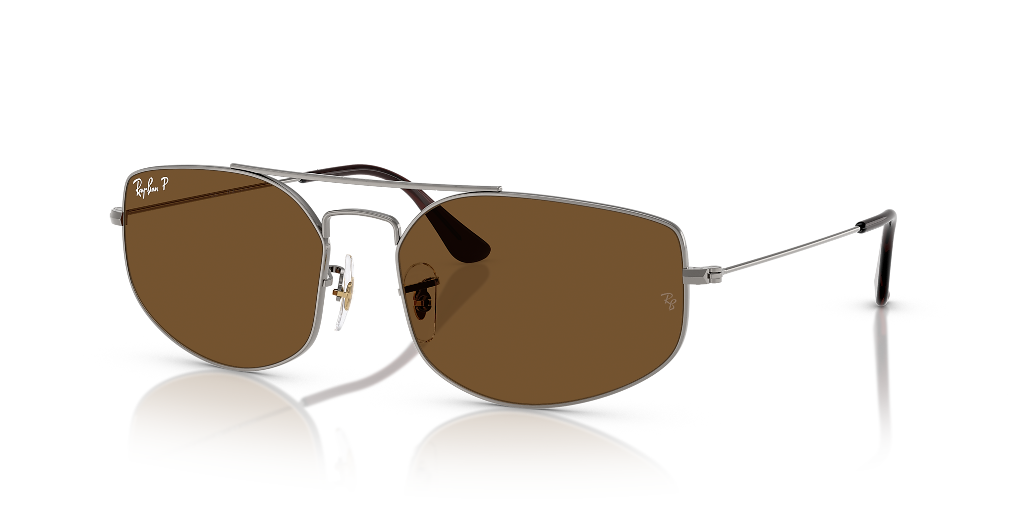 RB3845 Explorer V Ray-Ban Silver/Brown XL