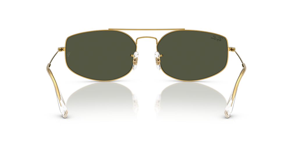 RB3845 Explorer V Ray-Ban Gold/Green XL